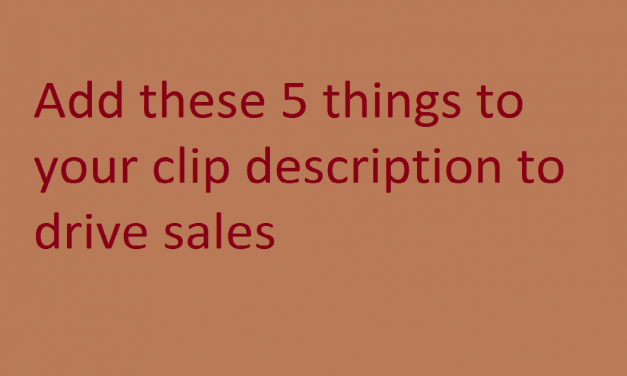 5 things to add to your clips4sale clip descriptions for more sales